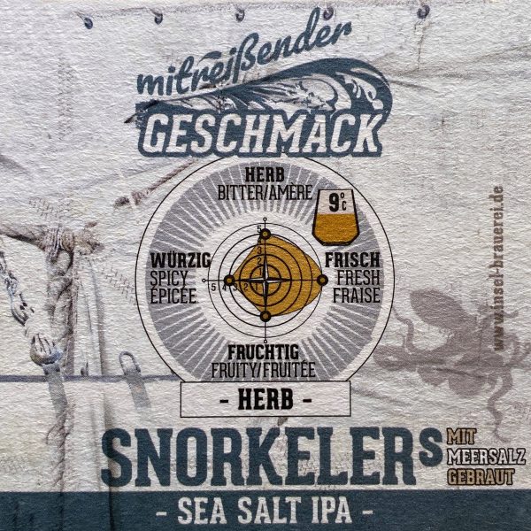 Snorkelers Sea Salt Non-alcoholic IPA 330 ml - Image 4