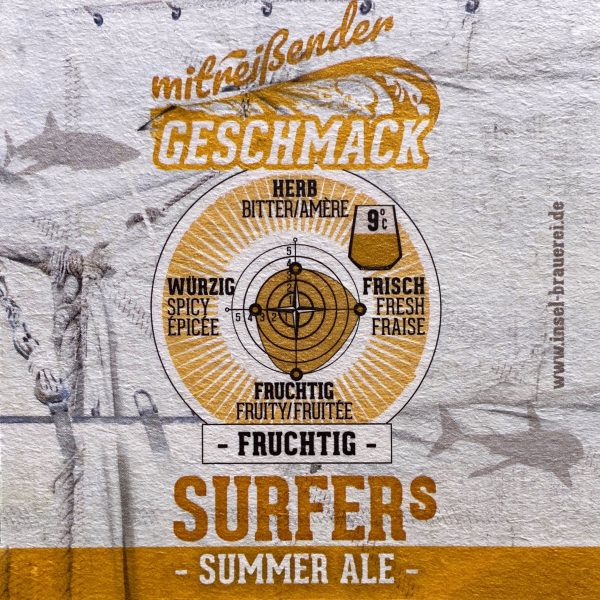 Non-alcoholic Surfers Summer Ale 330 ml - Image 4