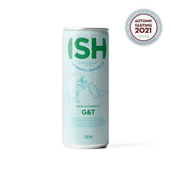 Non-alcoholic cocktail ISH  Gin & Tonic  4 x 250 ml - Image 3