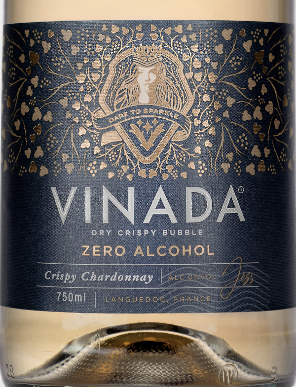 Vinada Crispy Chardonnay 750ml Non-alcoholic - Image 2