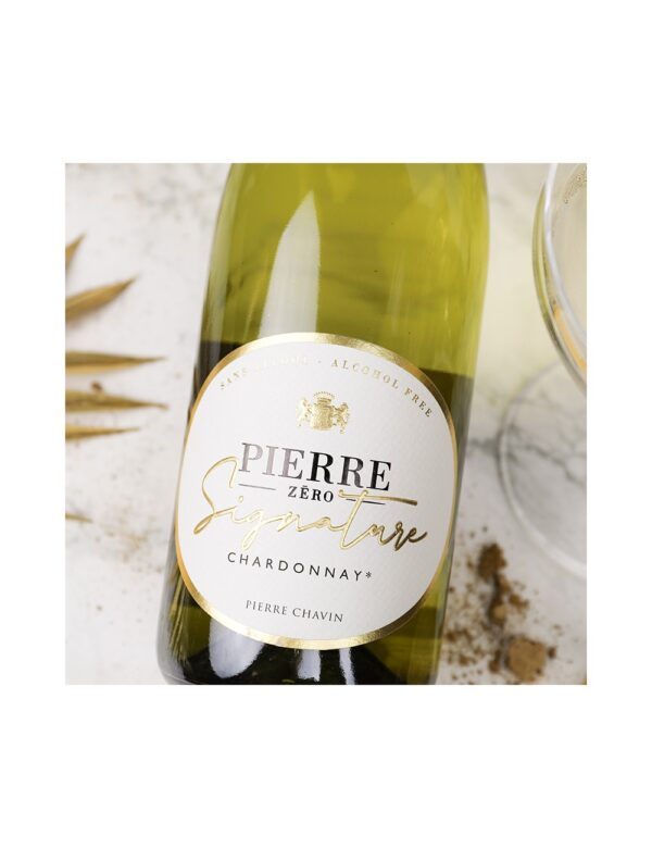 Pierre Zéro Signature - Premium Non-alcoholic Chardonnay 75cl - Image 2