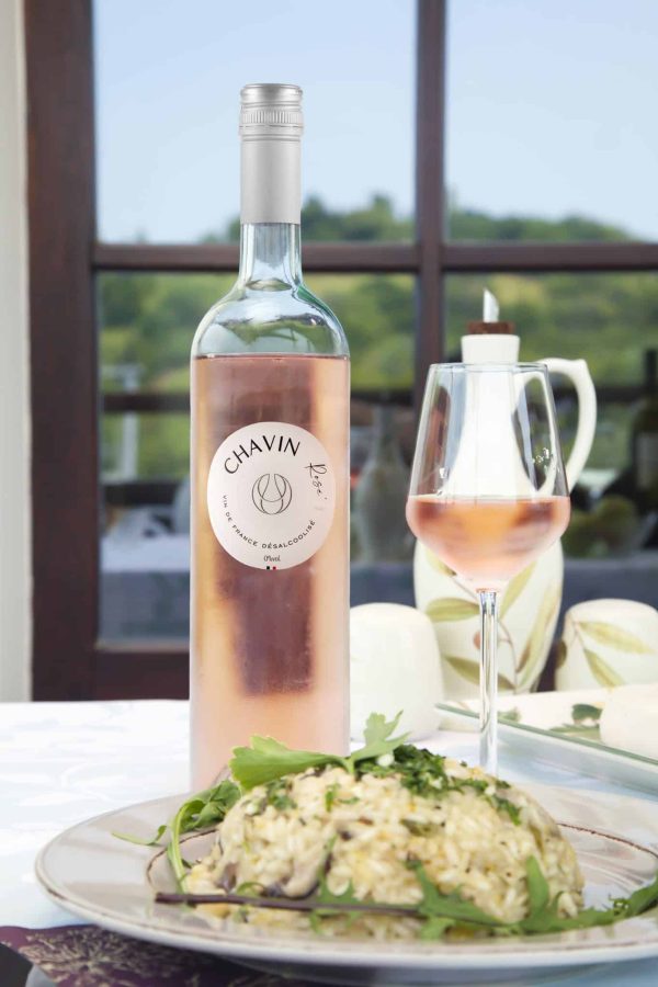 NEW!! CHAVIN ZERO ROSE - Vin De France Non-alcoholic - 750ml - Image 3